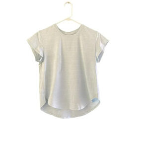 Calia Women's Gray Short Sleeve Crewneck Moisture Wicking T-Shirt Size Small